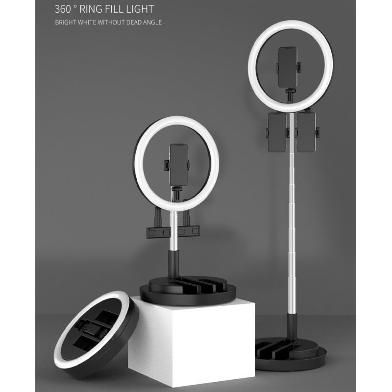 29CM Fill Light Foldable Retractable Portable Lighting Lamp black