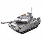 2A7 Tank Building Blocks Model DIY Assembly Building Bricks Educational Toys For Boys Gifts Collection 61036 61036 tank 58 x 43 x 10cm