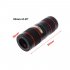 2D26 5 in 1 Phone Zoom Lens 12X HD Telephoto Monocular Macro Lens Kit Telescope Camera Portable Travel
