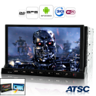 2DIN Android 2 3 Car DVD Player featuring GPS  ATSC and 3G capabilities as well as a detachable 7 Inch LCD front panel that doubles up as a portable tablet 
