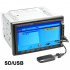 2DIN Car DVD player with a 7inch touch screen display  built in GPS and DVB T capabilities is the ideal passenger to be king of the road