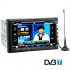 2DIN Car DVD player with a 7inch touch screen display  built in GPS and DVB T capabilities is the ideal passenger to be king of the road