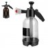 2L Pump Foam Sprayer Hand Pressurized Foaming Pump Sprayer Fan shaped 60   Spray Angle High Pressure Transparent 0 5 Gallon Soap Sprayer For Car Detailing 2L tra