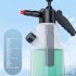 2L Pump Foam Sprayer  Hand Pressurized Foam Sprayer  Transparent Water Level Marker  Manual Foam Cannon For Home  Garden Watering And Car Beauty And Cleaning bl