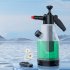 2L Pump Foam Sprayer  Hand Pressurized Foam Sprayer  Transparent Water Level Marker  Manual Foam Cannon For Home  Garden Watering And Car Beauty And Cleaning bl