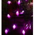 2M 20LEDs Battery Powered String Light Fairy Light for Outdoor Garden Halloween Decor  purple