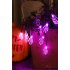 2M 20LEDs Halloween String Light Transparent Finger Fairy Light for Outdoor Garden Party Decor  purple Battery models
