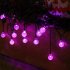 2M 20LEDs Halloween String Light for Outdoor Garden Decoration Bubble Lamp Purple Light 2 meters 20 lights