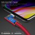 2M 90 Degree Charging Cable for iphone black