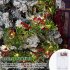 2M LED Red Berry String Lights Christmas Garland Battery Powered Wedding Party Curtain String With 20 Bulbs Fairy Lamps For Home 1 75M long rattan  2M 20 light