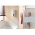 2Mx 45CM PVC Waterproof Frosted Glass Film Sticker for Bathroom Window Home Privacy