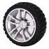 2PCS 1 10 Rubber Tire 62mm Wheel Rim Fit For HSP HPI 9068 6081 RC Car Part  Five star wheel 2PCS