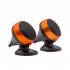 2PCS 1 5 Inch Car Tweeter Loudspeaker 35 120W 80hz 22000hz 4ohm 12v Universal Audio Modification Parts