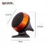 2PCS 1 5 Inch Car Tweeter Loudspeaker 35 120W 80hz 22000hz 4ohm 12v Universal Audio Modification Parts