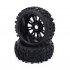2PCS 1 8 Off road Car Buggy Wheels Tires for Redcat Team Losi  VRX HPI Kyosho HSP None 2pcs
