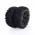 2PCS 1 8 Off road Car Buggy Wheels Tires for Redcat Team Losi  VRX HPI Kyosho HSP None 2pcs
