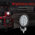 2PCS 10 30V 6000K 72W Car LED Light Mini 3 inch 14 beads Round Lamp Off road Car Headlights Motorcycle Spotlights