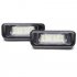 2PCS 18LED License Plate Light For Mercedes Benz W220 S class S280 S320 S500 License Plate Light White light