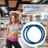 2PCS Arm Hoops Mini Weight Loss Tire Set Lightweight Arm Hoops Fitness Accessories For Yoga Exercise blue