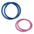 2PCS Arm Hoops Mini Weight Loss Tire Set Lightweight Arm Hoops Fitness Accessories For Yoga Exercise pink