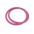 2PCS Arm Hoops Mini Weight Loss Tire Set Lightweight Arm Hoops Fitness Accessories For Yoga Exercise pink