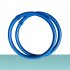 2PCS Arm Hoops Mini Weight Loss Tire Set Lightweight Arm Hoops Fitness Accessories For Yoga Exercise pink
