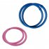 2PCS Arm Hoops Mini Weight Loss Tire Set Lightweight Arm Hoops Fitness Accessories For Yoga Exercise pink