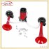 2PCS Car Air Horn Air Sound Signal Beep For Car 12V Loud Electric Horn Sound Speakers For Cars red