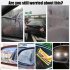 2PCS Car Side Window Protective Film Anti Fog Waterproof Anti Glare Membrane Car Sticker Square for side window 175 200MM