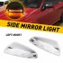 2PCS LED Side Mirror Indicator Turn Signal Lights LED Flowing Yellow W164ml Marker Lights for C Class W204 2008 2011