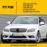 2PCS LED Side Mirror Indicator Turn Signal Lights LED Flowing Yellow W164ml Marker Lights for C Class W204 2008 2011