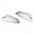 2PCS LED Side Mirror Indicator Turn Signal Lights LED Flowing Yellow W164ml Marker Lights for C Class W204 2008 2011