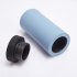 2PCS Manual Soap Dispenser 240ml Large Capacity Easy Squeeze Shampoo Shower Gel Container Blue