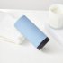 2PCS Manual Soap Dispenser 240ml Large Capacity Easy Squeeze Shampoo Shower Gel Container Blue
