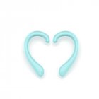 2PCS Mask Soft Silicone Ear Hook Anti-Pain Earmuffs Ear Protection Ear Artifact Epidemic Prevention Supplies blue_1 pair