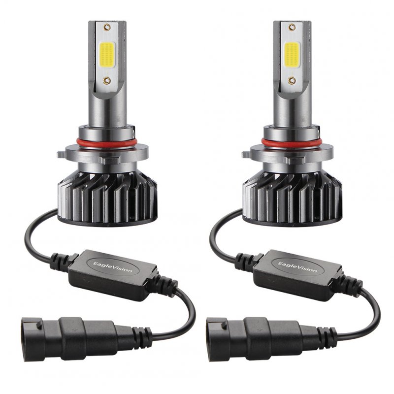 2PCS Mini Car LED Headlight Bulb H1 H7 H8/H9/H11 9005/HB3 9006/HB4 H4/HB2/9003 Hi/Lo 72W 10000LM 6000K Car Headlamp 9006/HB4