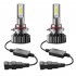 2PCS Mini Car LED Headlight Bulb H1 H7 H8 H9 H11 9005 HB3 9006 HB4 H4 HB2 9003 Hi Lo 72W 10000LM 6000K Car Headlamp 9006 HB4