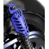 2PCS Motorcycle Damping Spring Protection Cover Aluminum Alloy Front Fork Dust Damper Motorcycle Shocks Absorber Spring Cover Dust Safety Protection Accessories