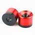 2PCS Motorcycle Front Wheel Axle Fork Sliders Falling Crash Pads Protector Guard For Yamaha xmax XMAX300 250 red