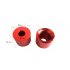 2PCS Motorcycle Front Wheel Axle Fork Sliders Falling Crash Pads Protector Guard For Yamaha xmax XMAX300 250 red
