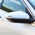 2PCS Rear View Side Mirror Pillar Trim ABS Cover Anti Rub Strips Stickers For Honda Civic 16 20