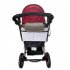 2PCS Set 360 Degrees Rotatable Hanging Hooks with Magic Sticker for Infant Baby Stroller Black pair OPP loading