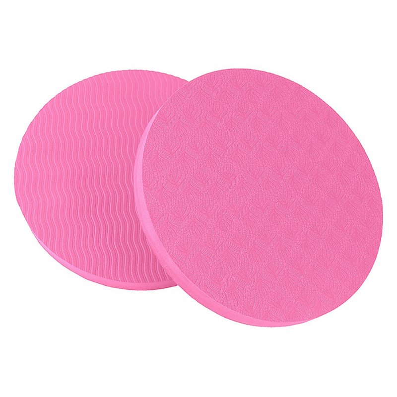Wholesale 2PCS/Set Portable Round Knee Pad Yoga Mats Fitness Sprot Pad