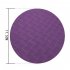 2PCS Set Portable Round Knee Pad Yoga Mats Fitness Sprot Pad Plank Gym Disc Protective Pad Cushion purple 17 5cm in diameter