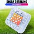 2PCS Strobe Light Warning Light Taillight Truck Lamp  Seven Colors Waterproof for Magnet Switch Solar Energy Anti Tailing Colorful
