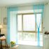 2PCS Stylish Sequins Window Screening Pretty Curtain for Living Room Bedroom Study Kid s Room Decoration Insert A Rod to Install