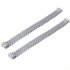 2PCS Upgraded Metal Tracks for SG 1203 1 12 2 4G Drift RC Tank Replacement Parts Silver 1 pair