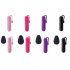 2PCS Vibrator G Spot Vibrator Clitoral Massager Nipple Vibrator Pleasure Stimulator Sex Toy For Adult Couples Women Purple remote control