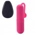2PCS Vibrator G Spot Vibrator Clitoral Massager Nipple Vibrator Pleasure Stimulator Sex Toy For Adult Couples Women rose red remote control
