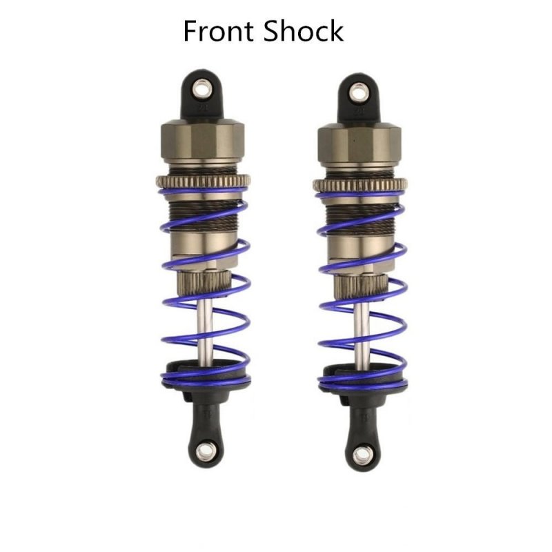 2PCS ZD Racing 7358/7359 Front/Rear Oil Filled Shock Absorber for 9106s 1/10 RC Car Parts Front shock absorber